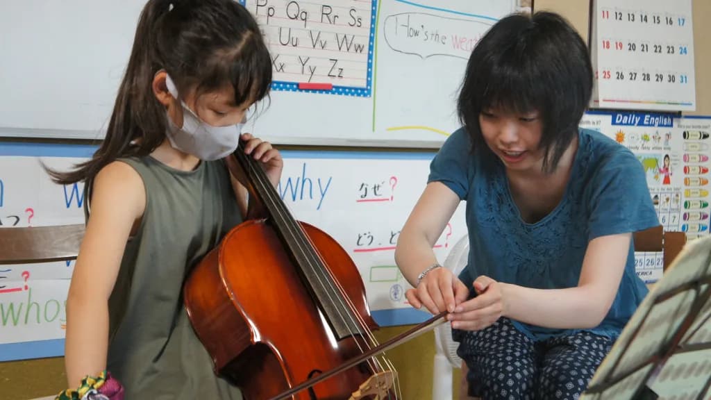 音楽レッスン風景