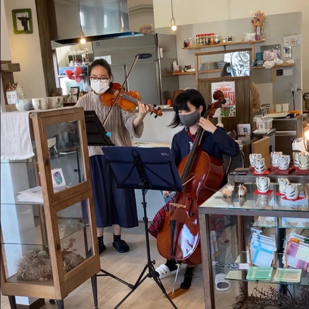 白やぎ食堂ミニライブ、終わりました!