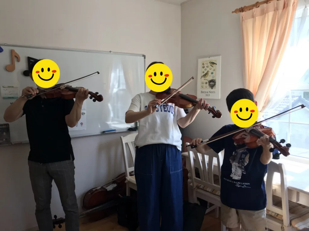 ご家族のグループレッスン