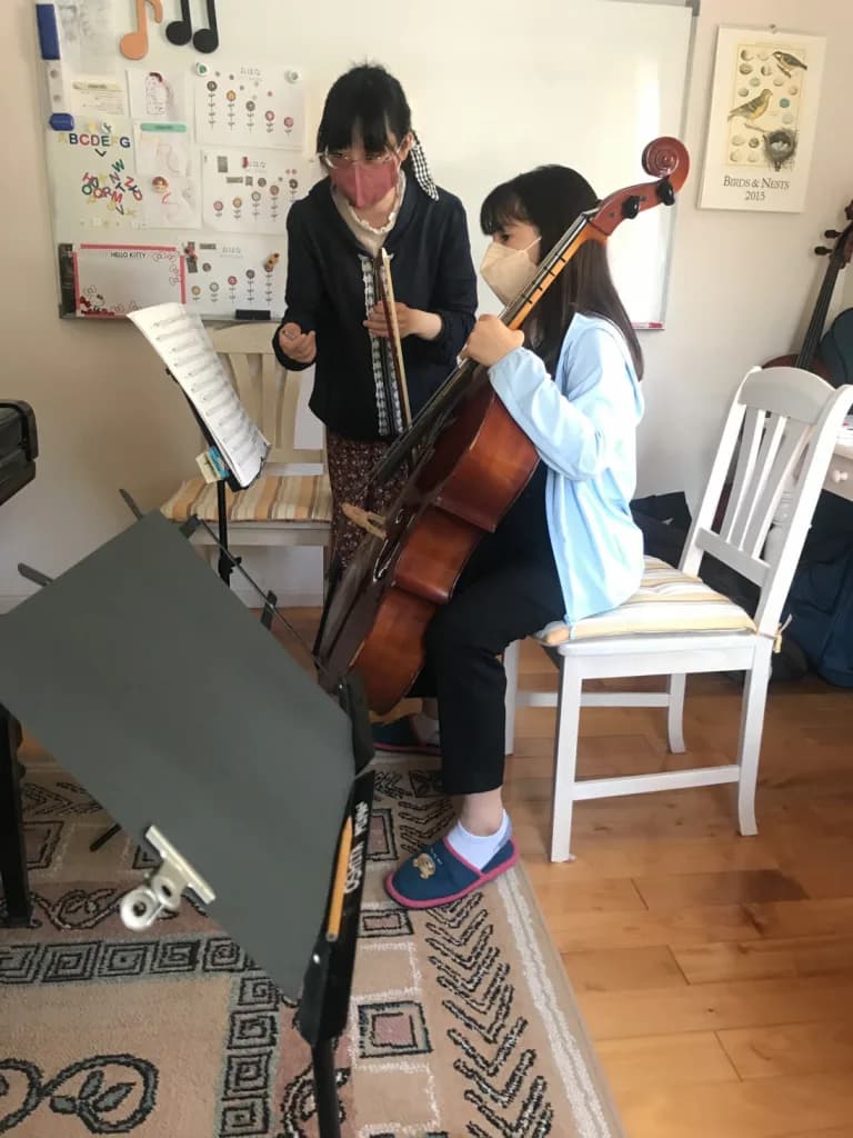 短期レッスンの生徒さん